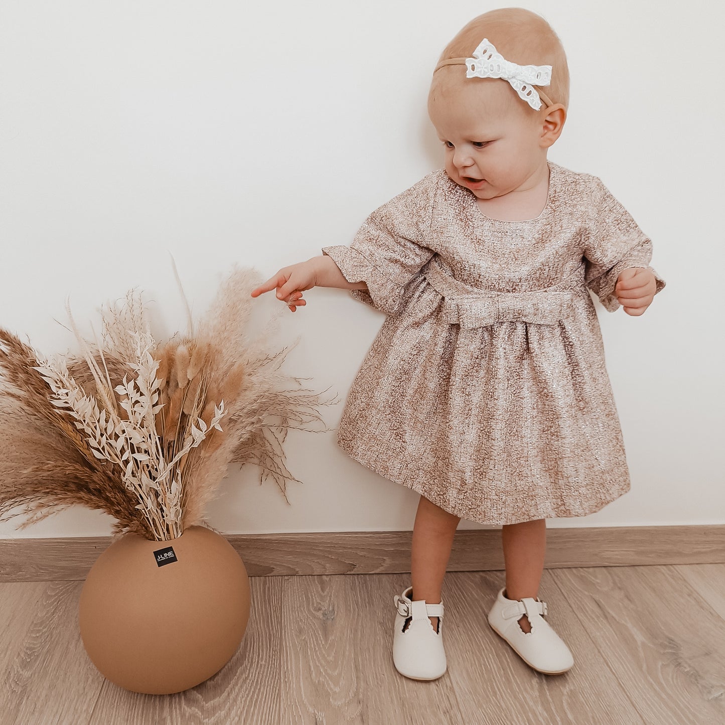 Vestido rosa empolvado - Camellia Boutique