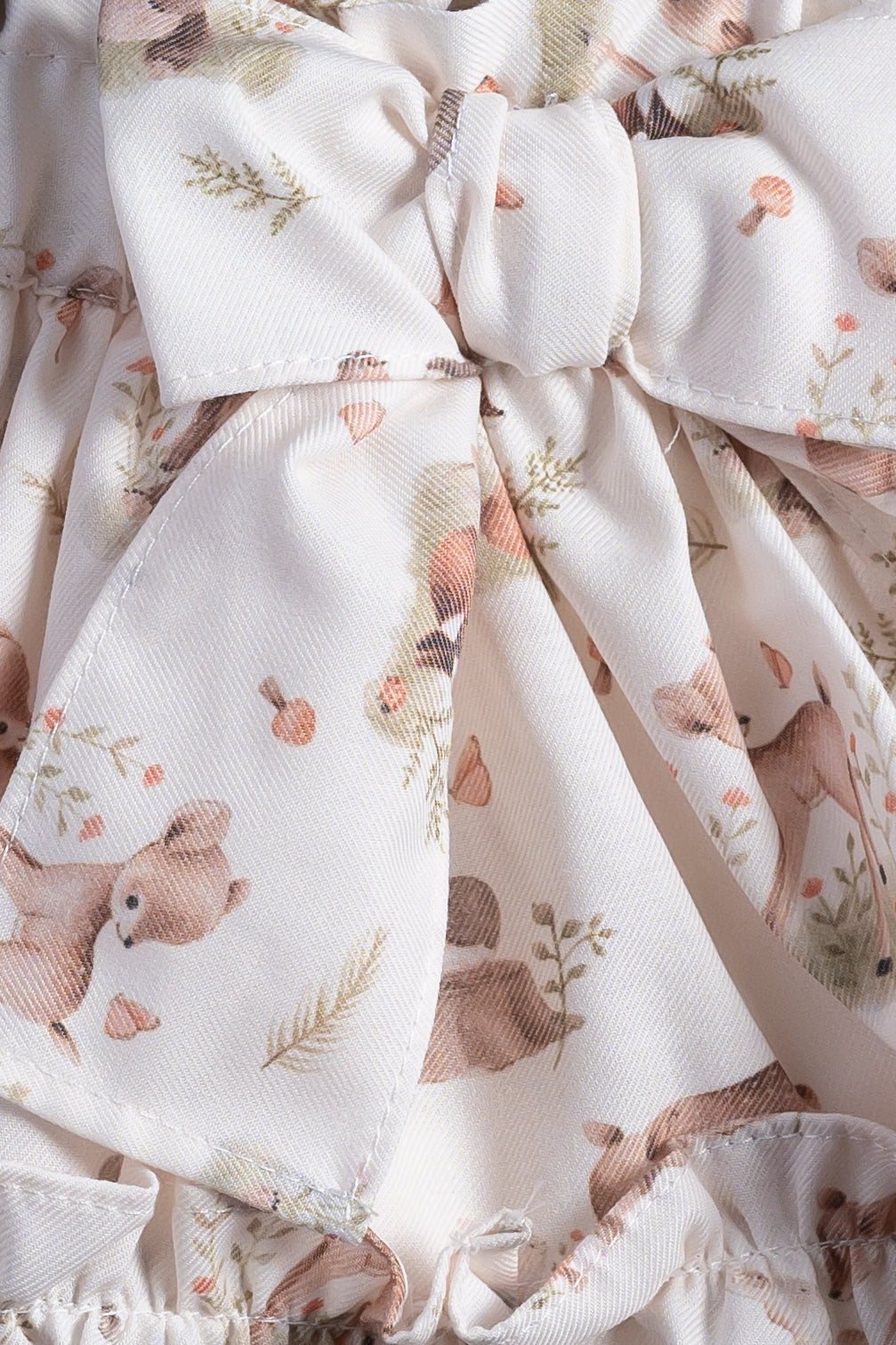 Dierenprint bloomer met strik