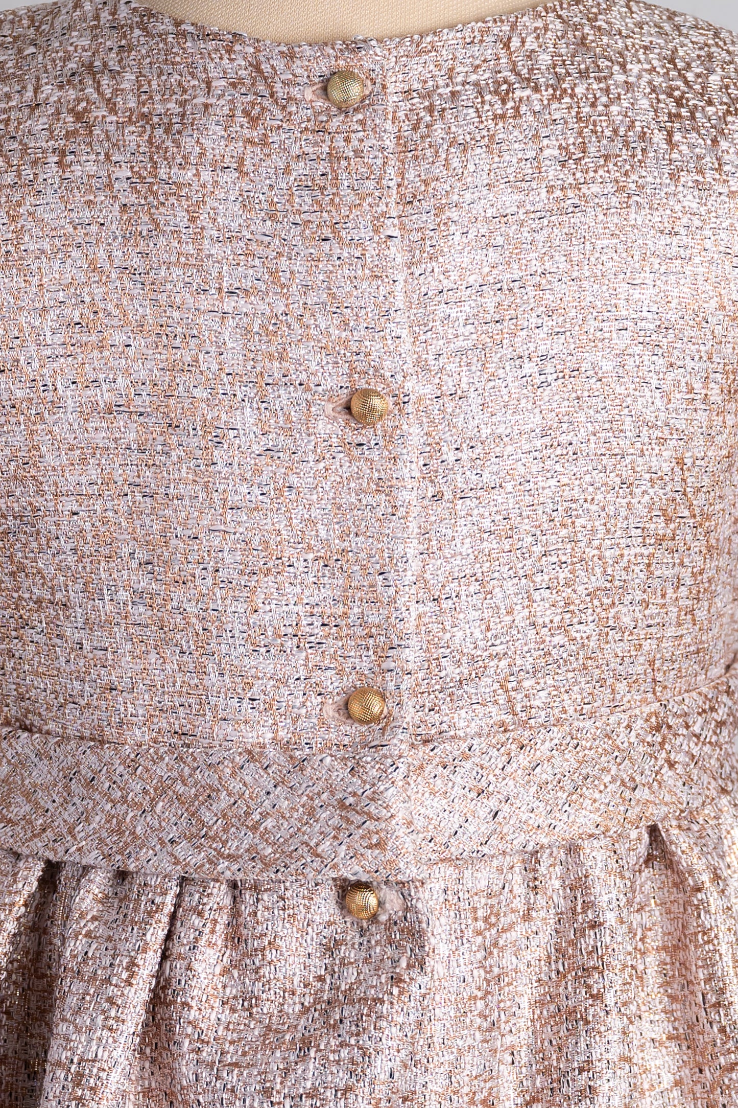 Vestido rosa empolvado - Camellia Boutique