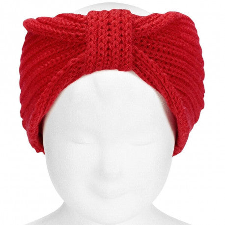 Hoofdband winter rood