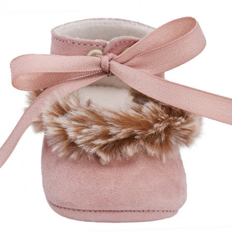 Zapatitos de bebe con pelo - Cuquito