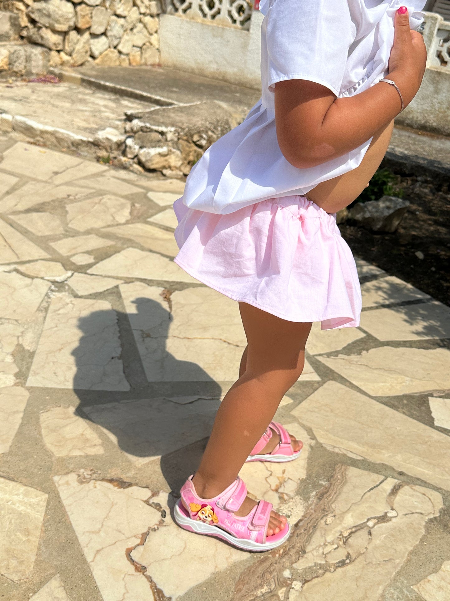 Zomer setje ( blouse en bloomer )