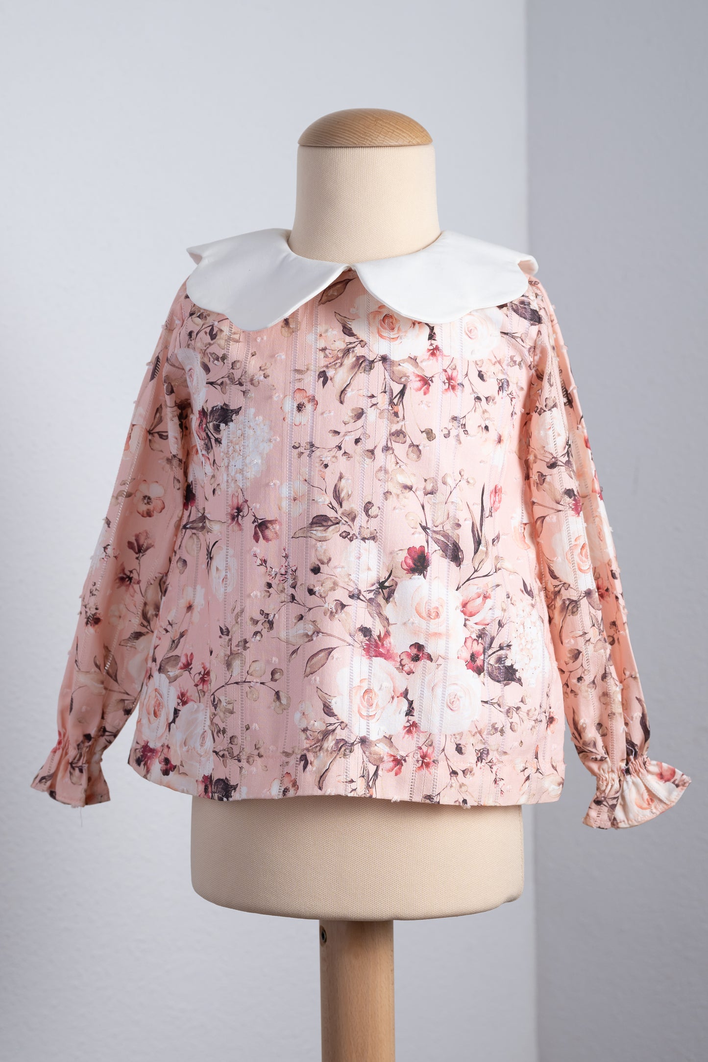 Roze bloemen shirt
