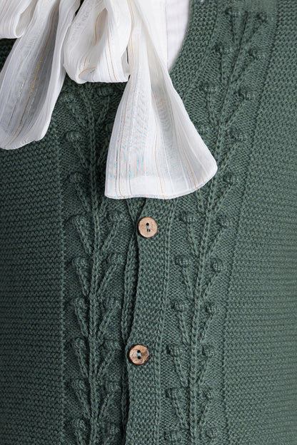 Witte blouse met gouden streepjes